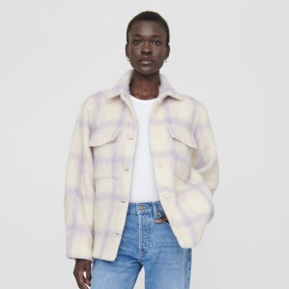 ANINE BING Off-White Phoebe Jacket